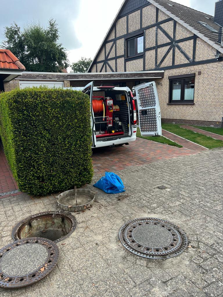 RIDGID SeeSnake Kameratrommel am Schacht in Lüneburg