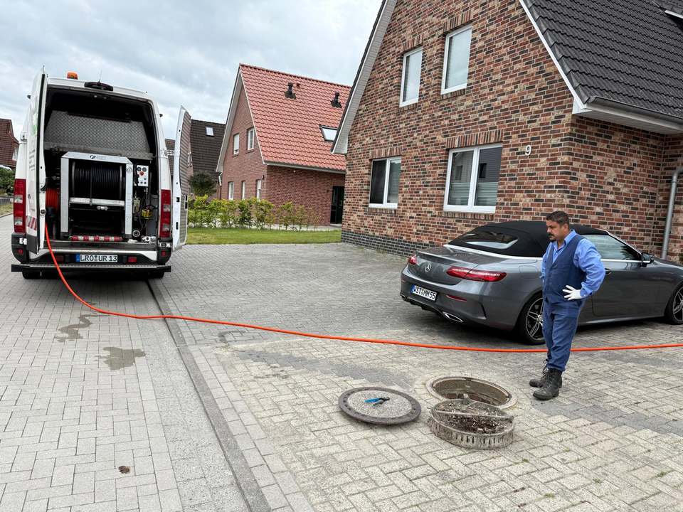 TV-Kamerabefahrung im Hausanschluss in Detmold